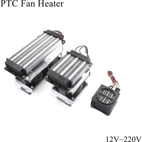 12V 24V 220V 70W ~ 750W PTC Heater Fan Heater Ceramic Thermistor Air Heating Mini Outdoor Heaters Induction Aquarium Water Car