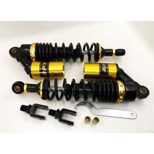 Universal 12.5 "320mm Motorcycle Air Shock Absorber Rear Suspension For Yamaha Motor Scooter ATV U-Shaped Swivel 335mm