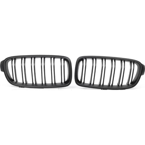 Auto Car Front Kidney Grill Grille For BMW F30 F31 F35 3-SERIES Sedan 2012 2013 2014 Black