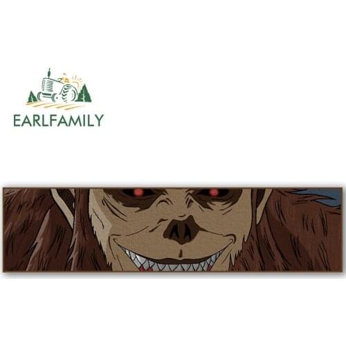 EARLFAMILY 13cm x 3.3cm for Anime Attack The Titan ScratchProof Car Sticker Refrigerator Decal Windows Laptop Car Door Protector
