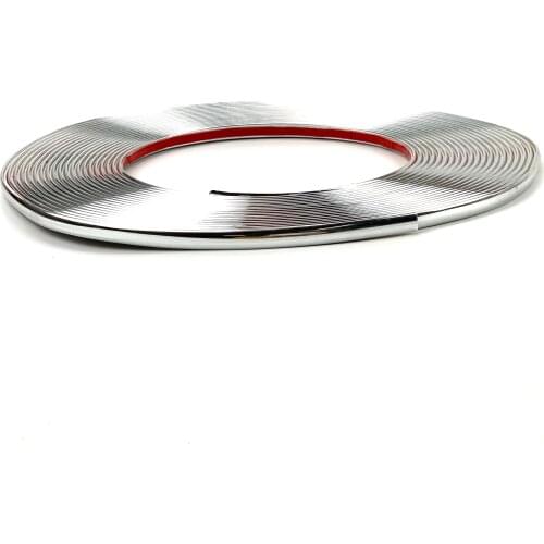 Car styling Decoration Sticker Chrome Strip For Audi A1 A3 A4 B6 B8 B9 A3 A5 A6 A7 A8 C5 Q7 Q3 Q5 Q5L SQ5 R8 TT S5 S6 S7 S8