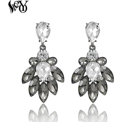 VEYO Crystal Earrings For Women Brincos Pendientes High Quality alloy