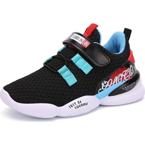 Kids Shoes For Boys Sneakers Children Casual Shoes Girls Sneakers Boys Shoes Breathable Striped Mesh tenis infantil menino 2020