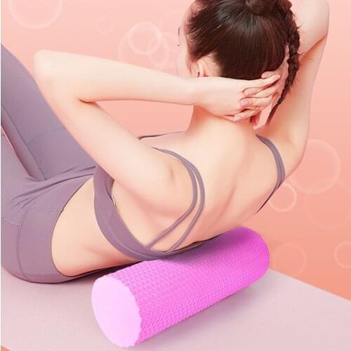 Yoga Foam Roller 30-90cm Gym Exercise Fitness Muscle Roller Self Physical Massage Tool EVA Block Floating Trigger Point