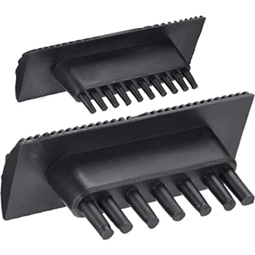 New 2 Pcs Black Rubber Wood Grain Paint Roller DIY Graining Painting Tool Wood Grain Pattern Wall Painting Roller Home Tool