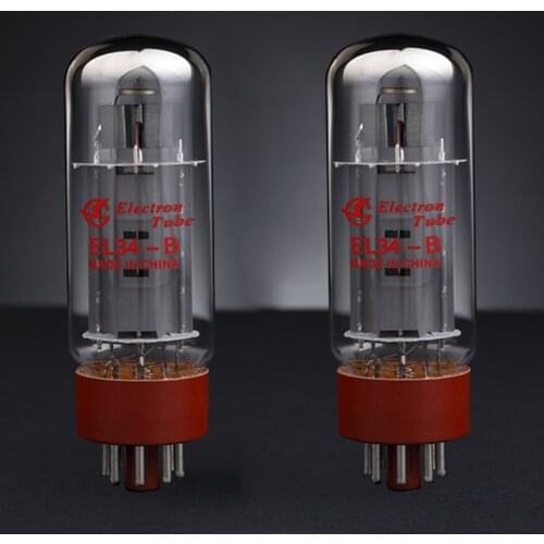 New 2pcs Shuguang EL34B (6CA7-Z,6CA7-T,WE6CA7)Matched Pair Amplifier HIFI Audio Vacuum Tubes Repalce Psvane Mullard JJ EL34