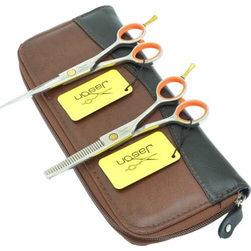 Jason 5/5.5 inch Professional Barbershop Hair Cutting Thinning Scissors Shears Salon Hairdressing Styling Tools A0051D