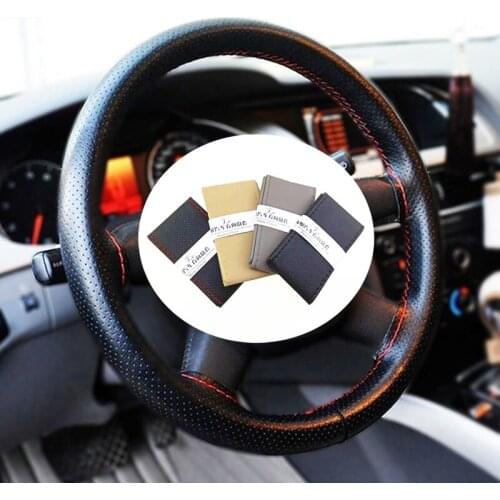4-color steering wheel cover on the steering wheel for Cadillac XTS SRX ATS CTS/Renault Koleos Fluenec Latitude