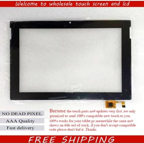 Original New 10.1 inch for tablet touch screen QSD 702-10119-02 Digitizer Glass Panel Free Shipping