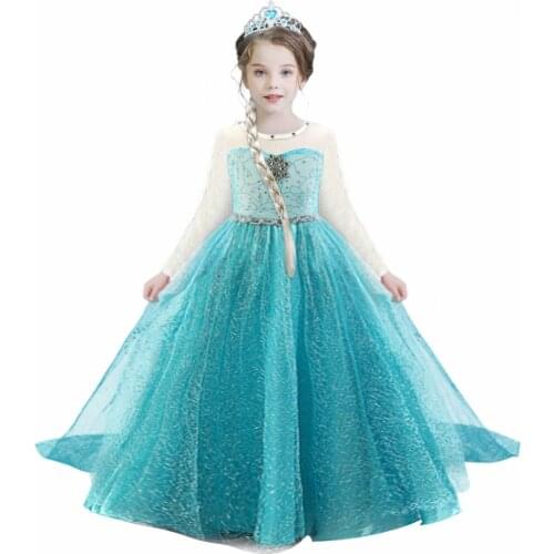 Dress Childrens Princess Dresses Halloween Costumes For Kids Girls Cosplay Party Dresses Vestidos Infantil
