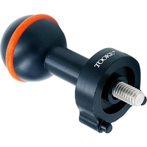 Underwater Scuba Dive Flashlight Mount Bracket Strobe Arm Adapter Ball Mount, Works for INON Z330 Z240 S2000 D2000 Strobe