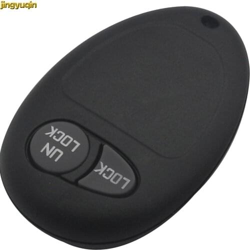 Jingyuqin Remote Key Shell For GMC F Buick Pontiac Montana Chevy Venture Olds Silhouette Key Fob Case Cover Replacement 2 Button