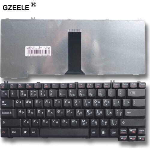 GZEELE russian laptop keyboard for LENOVO 3000 C100 C200 F31 F41 G420 G430 G450 G530 A4R N100 N200 Y430 C460 C466 C510 RU layout