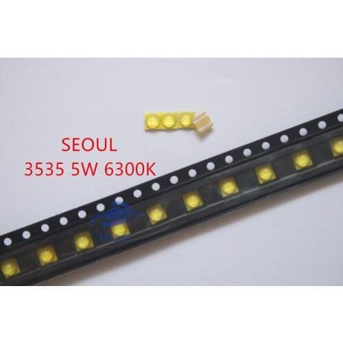 SEOUL SZW05A0A 3W 6300K LED 5pcs 3W white XPE package high power chip 3535 lamp Free shipping