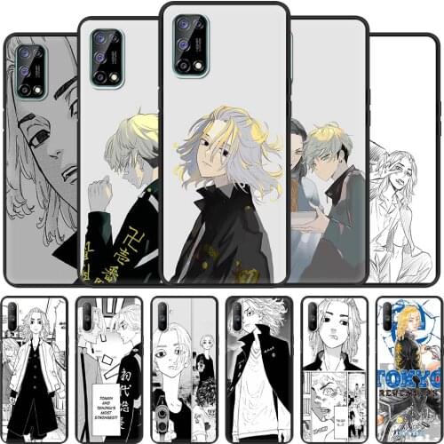 Anime Tokyo Revengers Phone Case for Realme 8 7 6 5 Pro 7i C25 C21 C15 C11 C3 Silicone Coque XT X7 X50Pro V15 5G GT Neo Cover