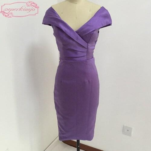 Superkimjo Women's Evening Dresses Below The Knee