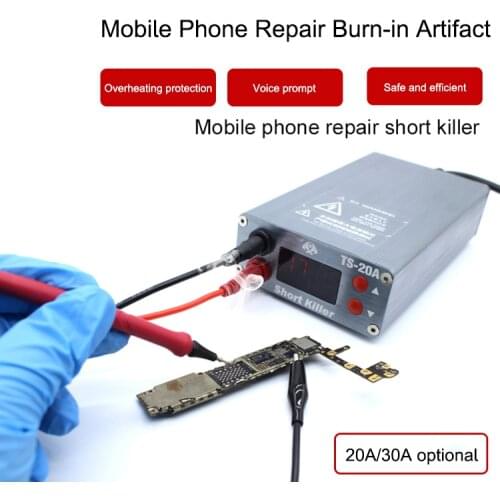 TS-30A TS-20A Short Killer Box PCB Short Circuit Fault Detecting Machine For iPhone Repair Short-circuit Burning Repair Tools