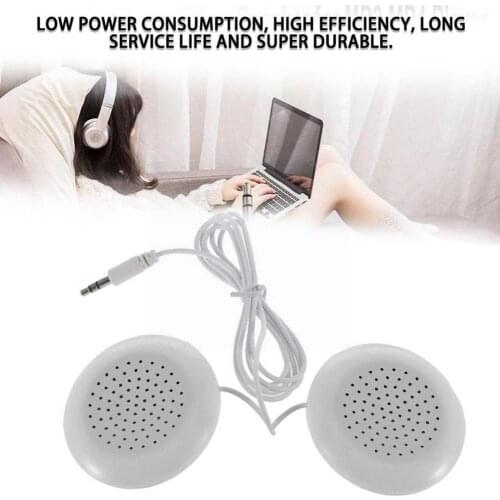 3.5 mm Plug One Drag Two Pillow Speaker Universal Mini Pillow Pillow For MP3 MP4 Accessories Speaker Speaker Neck Music Pillow