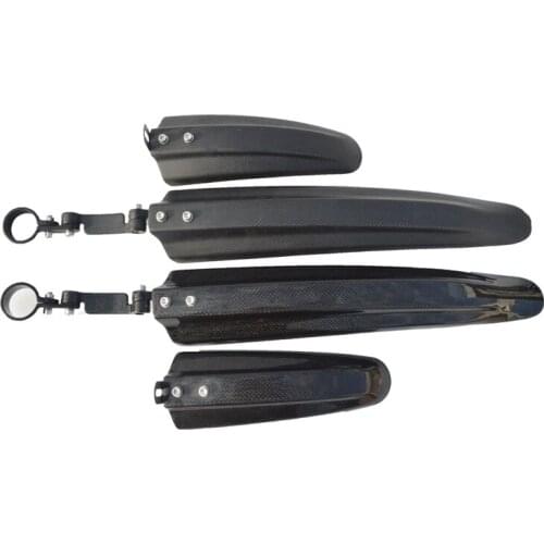 Carbon fiber Bicycle Mudguard Mountain Bike Fenders Set Mud Guards Wings For Front Rear Fender board Cycling Accessories