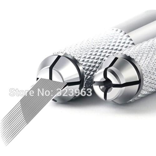 0.3mm Lamina Tebori 14 Flex for Permanent Makeup Microblading Needles Tattoo Blade Laminas for Manual Pen 3D Embroidery