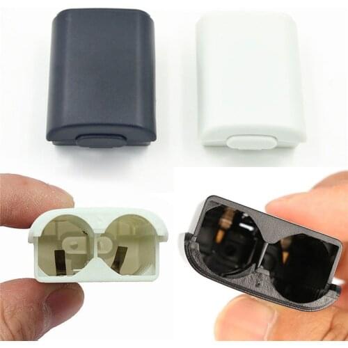 1pc For Xbox 360 Game Wireless Controller AA Battery Pack Cover Shell Shield Case Battery Compartment Shell