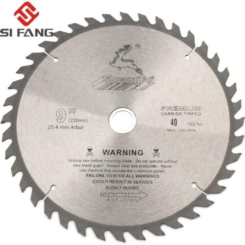 230mm(9") Carbide Alloy Circular Sawing Blade Saw Rotary Tool Dremel Metal Cutter Power Tool For Cutting All Kinds Of Wood