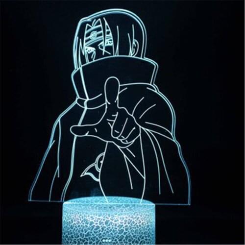 3D Lamp Anime Figure Led Acrylic Night Light Illusion Desk Light for Home Decoration Kids Gifts 16 Colors Kawaii Room Decor