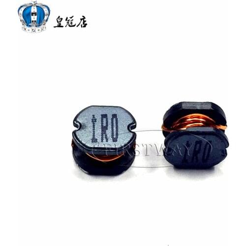 50pcs/SMD power inductors CD75 1UH Electric current 5.8A word:1R0 PIO75-1R0MT 7.8*7*5MM