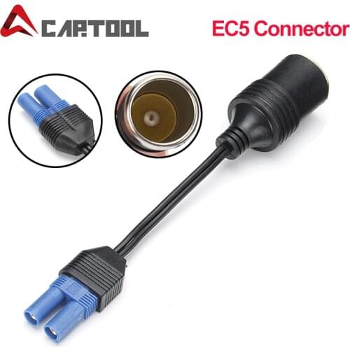Auto Electric EC5 Connector For Jump Starter Car MP3 Refrigerator Data Recorder Cigarette Lighter