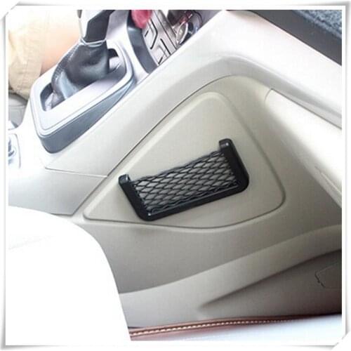 8*15CM Car Organizer Net Sticking Holder Pocket trunk for Honda Jade FCV Crider NSX-GT N-One GEAR FCEV Sports Ridgeline