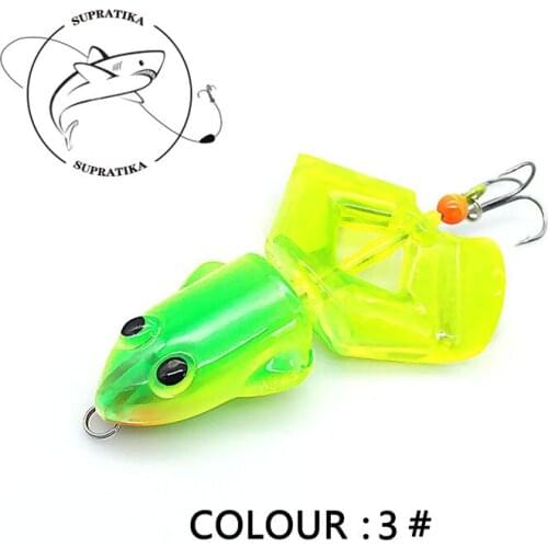 Bionic Rotating Frog 85mm/12.5g Freshwater Fishing Lure Soft Bait 3D Eyes Anti-Corrosion High Quality Silicone Frog Bait