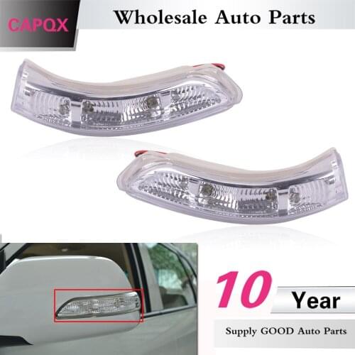 CAPQX Outer Rearview Side Mirror LED Turn Signal light For TUCSON 2009-2014 side mirror turn Lamp 87613 2G000 87623 2G000