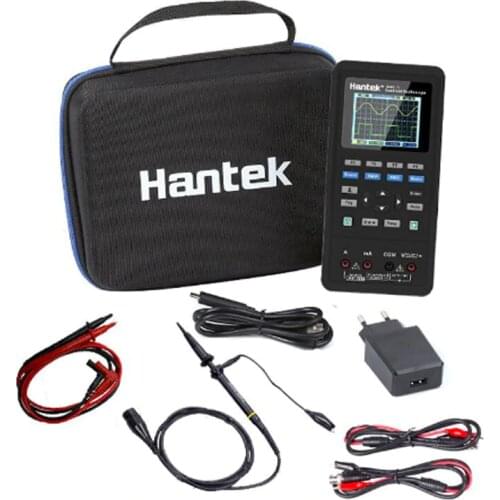 Hantek 2D72 3 in1 Digital Oscilloscope+Waveform Generator+Multimeter Portable USB 2 Channels Hantek2D72 Test Meter Tools
