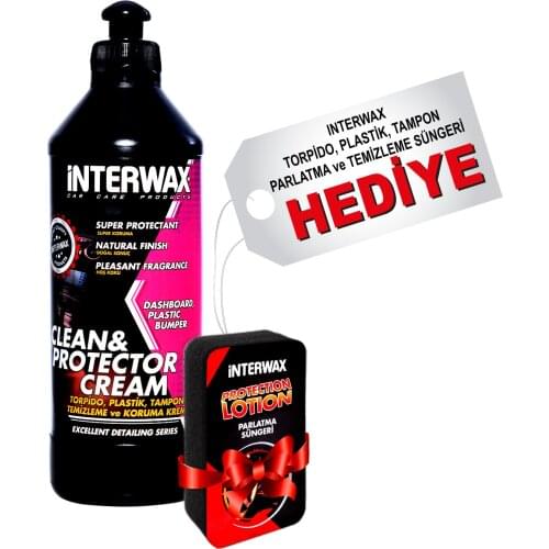 İNTERWAX TORPİDO PARLATICI VE BAKIM KREMİ 500 ML