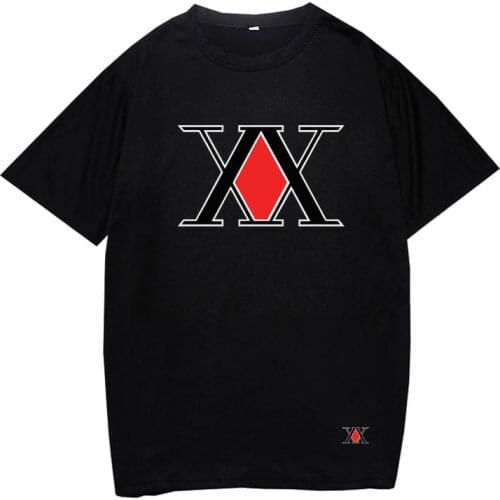 New Men Clothing Hunter X Hunter Fashion T Shirt Unisex Teens Hipster Breathable Womens T-shirt Dropshipping oversize Summer