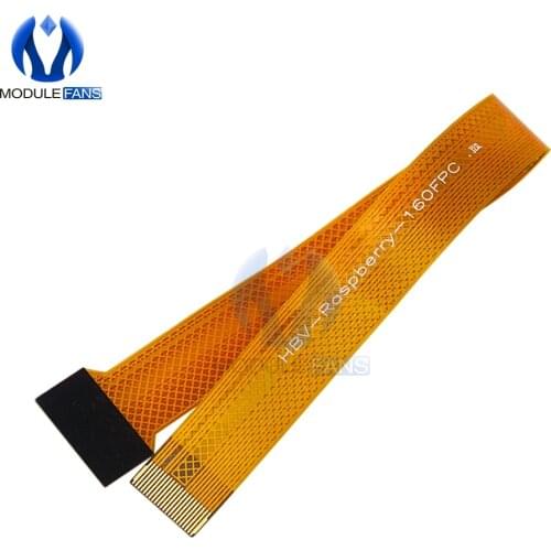 16CM FFC Ribbon Cable Flexible Flat Camera Cable for Raspberry Pi Zero Pi0 V1.3 Diy Electronic