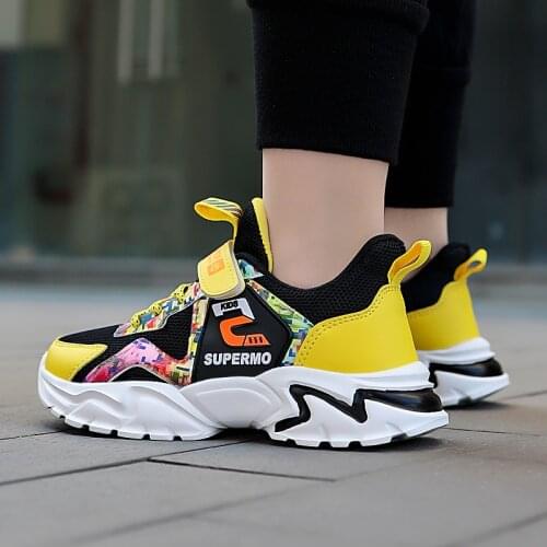 Kids Sneakers Boys Casual Shoes For Children Sneakers Basketball Shoes Girls Leather Anti-slippery Fashion tenis infantil menino