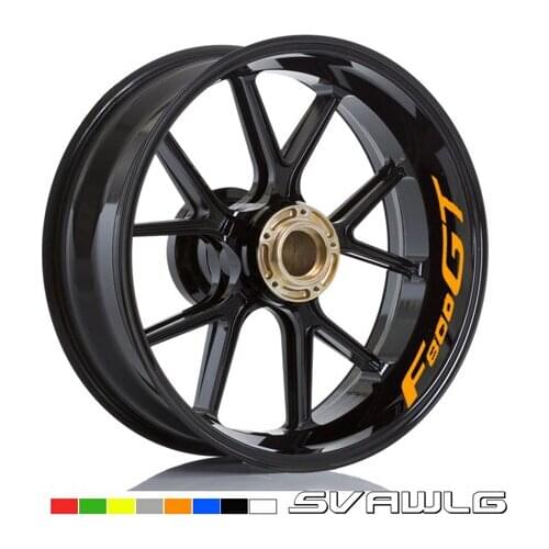 Motorcycle Wheel Sticker Decal Reflective Rim Bike Motorcycle Suitable for BMW F800 GT