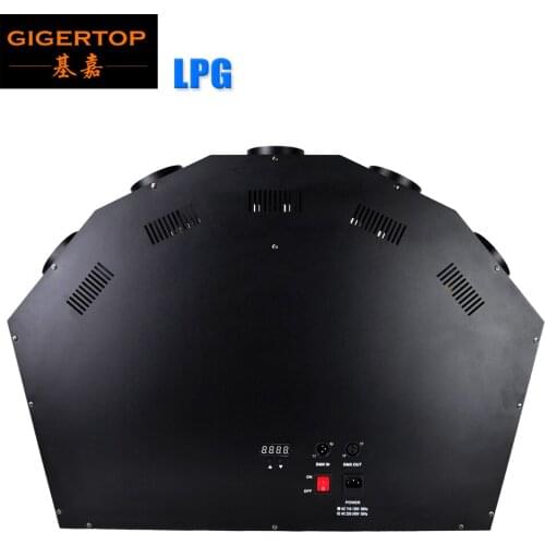 New Designed 5 Head DMX LPG Fire Machine 5 Finger LPG Flame Machine 90V/110V/220V DMX 512 Function Safe to Use 5 Shot Gas