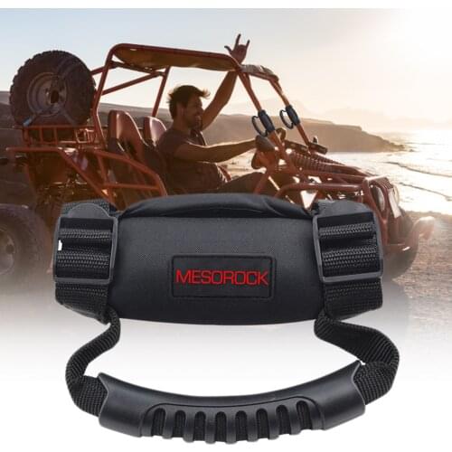 Buggy Roll Bar Grab ATV Handle Off-road Vehicle Safety Armrest Adjustable Durable Car Passenger Handrail Interior Accessories