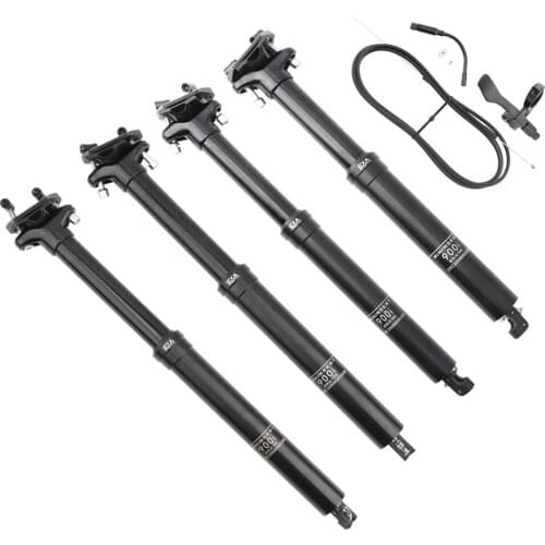 Aluminum alloy mountain bike 31.6/30.9 mm seatpost lifter hydraulic lift seat tube internal wiring remote control accessories