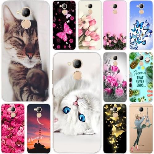Nice Patterned Case For Huawei Honor 6C 6 C Back Cover Soft Silicone Protection Shell For Huawei Honor 6C 6 C Phone Case Housing