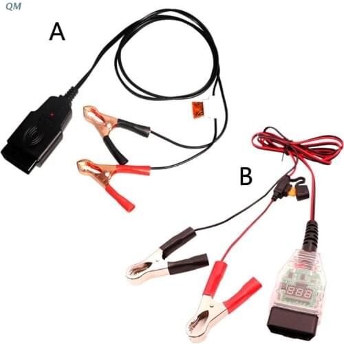 Professional OBD2 Automotive Battery replacement Tool Car Computer Memory Saver Emergency Power Supply Cable 13MF