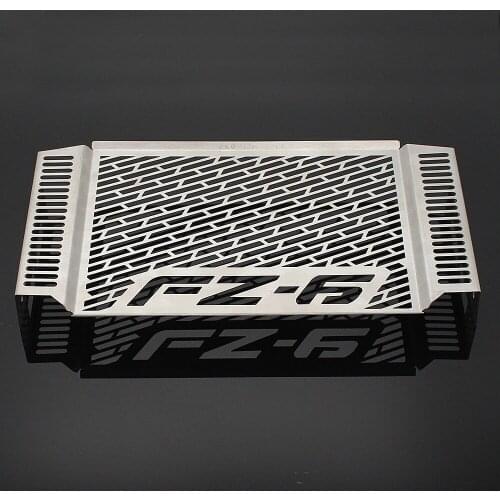 Stainless Steel Motorcycle Radiator Grille Guard Cover Protector for YAMAHA FZ 6 FZ6 2007-2010 2008 2009fz6