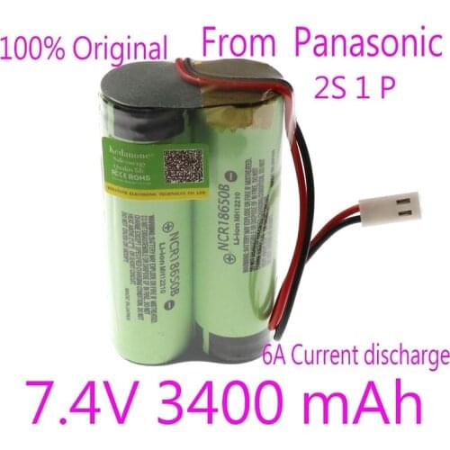 Rechargeable Battery Pack 100% Original 18650 Lithium Battery 3400mAh 7.4 V / 8.4 V Loudspeaker Speaker Protection Board