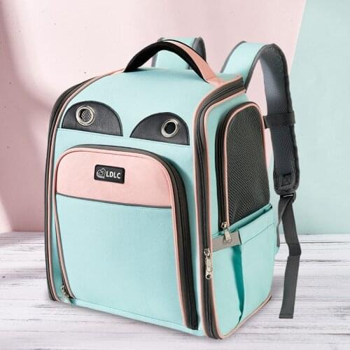 Expandable Pet Backpack Outdoor Portable Cat Backpack Fashion Pet Bag Pet Supplies Travel Fashion Pet Carrying Front Bag