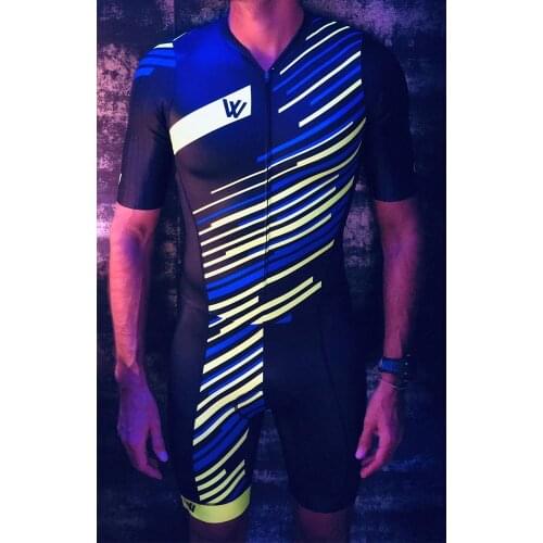 One Piece Cycling Triathlon Suit Custom Skinsuits Bicycle Speedsuit Bike Tri Suit Running Body Wear Jumpsuit Triatlon Ciclismo