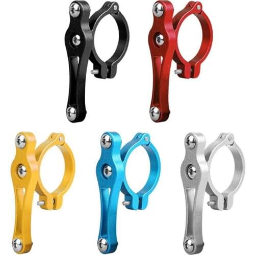 Aluminum Alloy MTB Road Bike Bottle Holder Adaptor Water Bottle Clamp Bolt Cage Holder Adapter Support Kettle Rack Mount