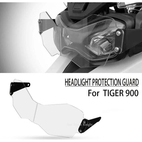 Motorcycle Headlight Guard Lens Cover Protection Clear Front Lamp Cover For TRIUMPH TIGER 900 TIGER900 GT Pro RALLY Tiger 900