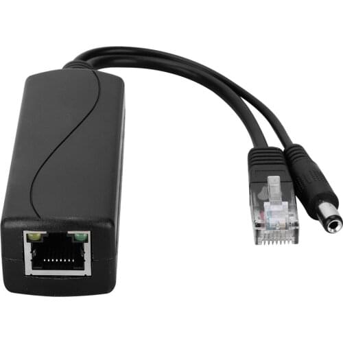 DS-POE114E 48V To 12V POE Connector Adapter Cable Power Splitter Data Transmission POE Injector Splitter For Huawei Hikvision